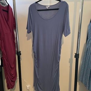 Maternity Dress - Blue